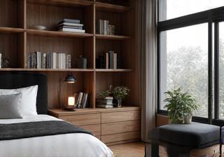 Maatwerk boekenkast slaapkamer